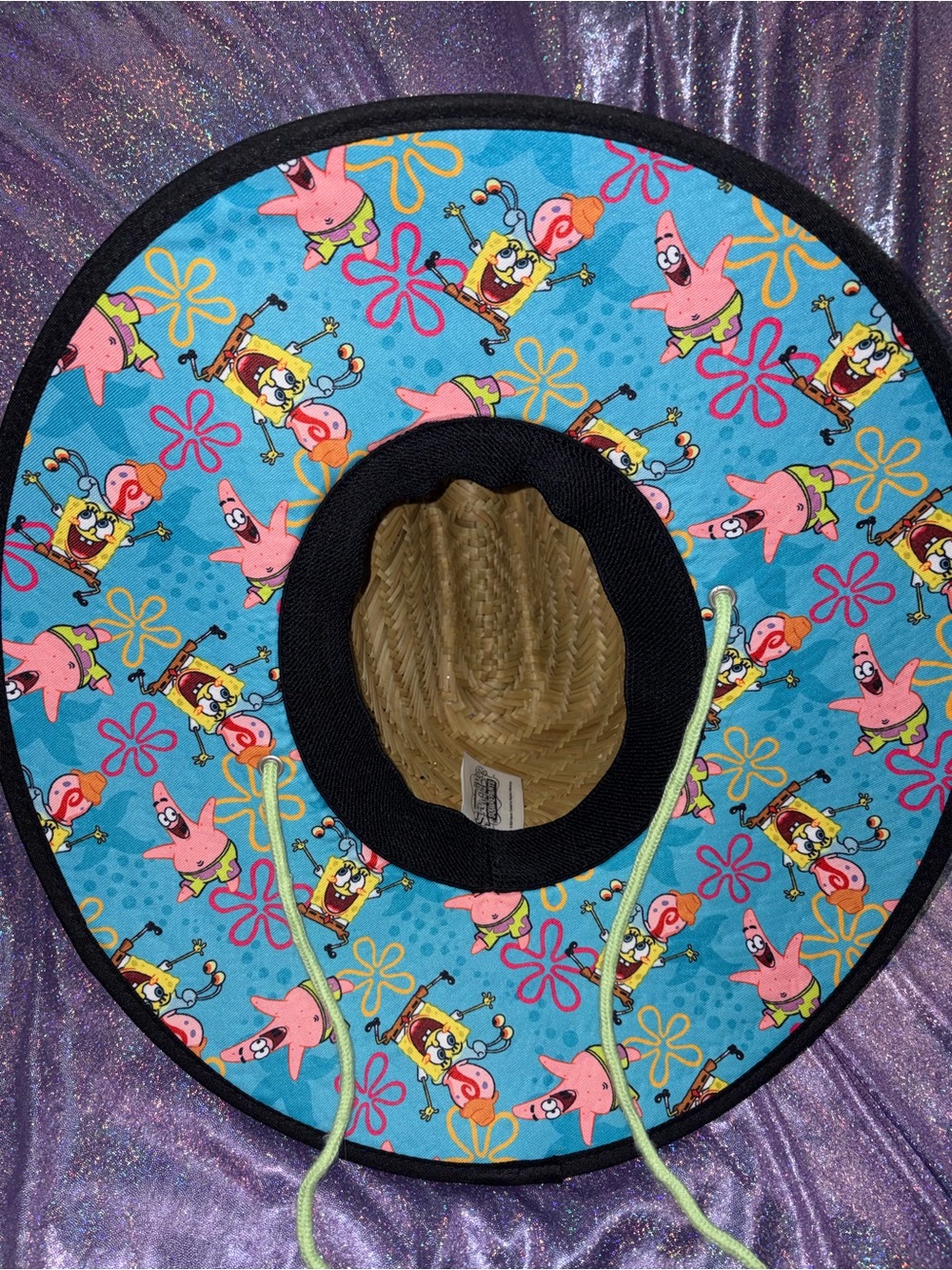 SpongeBob Straw Beach Hat
